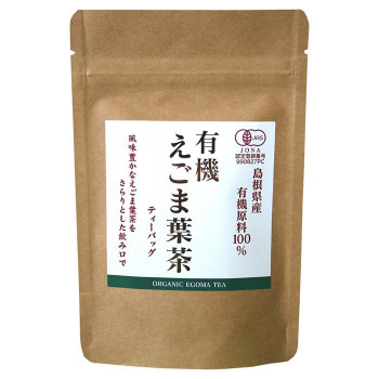 島根県産 有機えごま葉茶 ティーバッグ(2g×6個入)×10セット