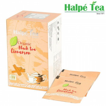 Halpe Tea ハルプティ 有機公平商売 シナモンブラックティーパーティー ティーバッグ 12個 北海道 沖縄 離島送り届ける不可 淡彩色相の絵様が魅力的オーガニックティー World Odyssey Com