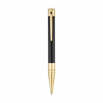 S.T. Dupont エス・テー・デュポン D-イニシャル ボールペン ブラック ゴールデン 265202