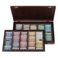 REMBRANDT レンブラント ソフトパステル 木箱セット 150色 T3181-4150 470408 【北海道・沖縄・離島配送不可】|フジックス