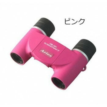 ミザール　ダハ型双眼鏡　6倍18mm　CB-101　ピンク 【北海道・沖縄・離島配送不可】
