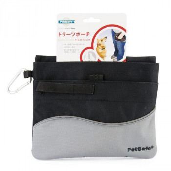 PetSafe Japan　ペットセーフ　トリーツポーチ　黒　PTA18-13477 【北海道・沖縄・離島配送不可】