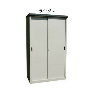 組み立て式 縦仕切り型物置 ハーフタイプ AD-9255 ライトグレー 【北海道・沖縄・離島配送不可】