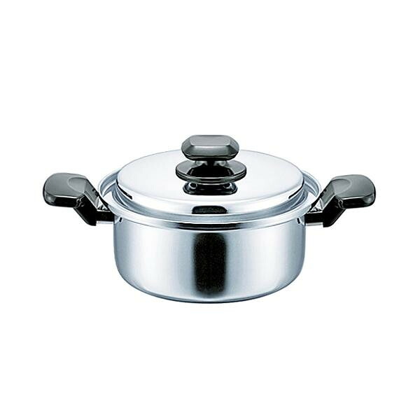 ヘルシークック 両手鍋 18cm HC-18W 0101218 【北海道・沖縄・離島配送不可】