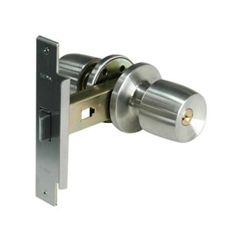 玄関取替え錠前 汎用タイプ 100ミリ 細型タイプ00776740-001 【北海道・沖縄・離島配送不可】｜フジックス
