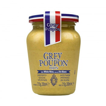 Grey Poupon(グレープポン) 　ディジョンマスタード　215g×12個セット 【北海道・沖縄・離島配送不可】