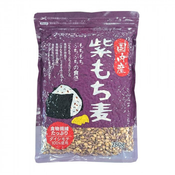 もち麦シリーズ 紫もち麦 280g 28入 Z10-227 【北海道・沖縄・離島配送不可】|フジックス