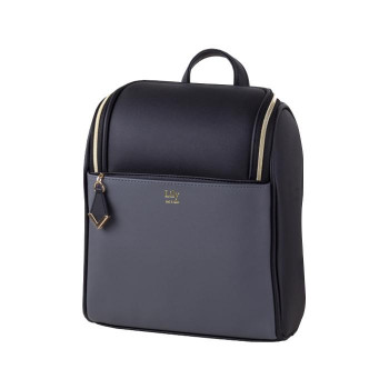 Lily ミニリュックサック Bag-Lily-M01 ブラック×グレー 【北海道・沖縄・離島配送不可】