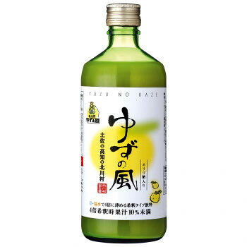 北川村ゆず王国　ゆずドリンク　ゆずの風　500ml　6本セット　 11003 【北海道・沖縄・離島配送不可】
