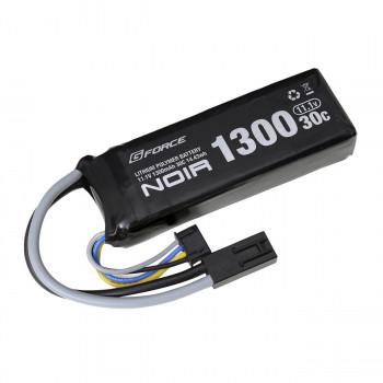 G-FORCE ジーフォース Noir LiPo 11.1V 1300mAh ミニS互換サイズ GFG910 【北海道・沖縄・離島配送不可】