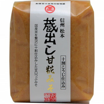 丸正醸造 甘こうじ味噌　500g×6袋 【北海道・沖縄・離島配送不可】