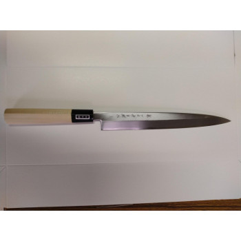 日本製 堺の包丁 堺一文字吉国作 白二鋼 柳刃 包丁240mm 【北海道・沖縄・離島配送不可】|フジックス