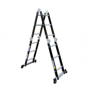 アルミス Alumis アルミ製コンパクトラダー はしご兼用脚立 AKR-4M