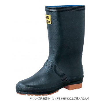福山ゴム工業 長靴　トラサンブーツ 1　25.5cmクロ AA70000 【北海道・沖縄・離島配送不可】
