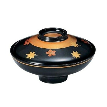 福井クラフト　5寸富士型煮物椀 金帯春秋(手塗漆、磨蒔絵 32603210 【北海道・沖縄・離島配送不可】