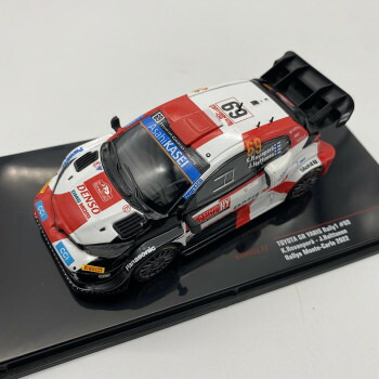 イクソモデル B トヨタ GR ヤリス ラリー1 22モンテカルロ ♯69 K.Rovanper/J.Halttunen 1/43規模 ランダムアクセス記憶装置833 【北海道・沖縄・離島送りとどける不可】