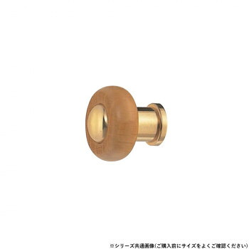 【楽天市場】シロクマ ウェンディーツマミ 小 Mオーク/金 KC-6 【北海道・沖縄・離島配送不可】：フジックス