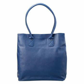 ON THE BAG 姫路レザー縦型トートバッグ(ブルー) YOB77050 5669-304 【北海道・沖縄・離島配送不可】