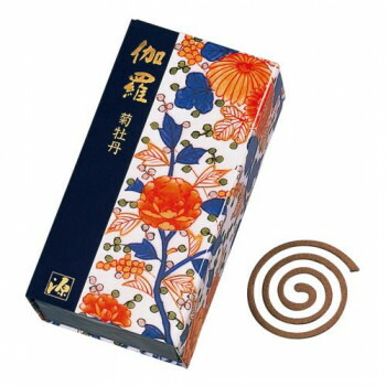 日本香堂 伽羅 菊牡丹 うず巻12巻入 363 【北海道・沖縄・離島配送不可】 8,511円