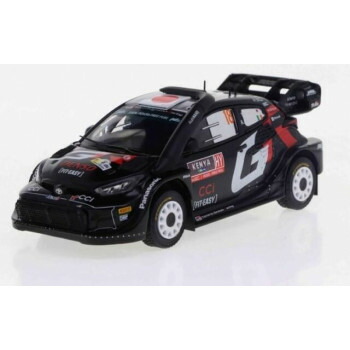 KBモデル トヨタGRヤリス ラリー1 24 サファリラリーケニア 18 1/43スケール RAM24SP002A 【北海道・沖縄・離島配送不可】