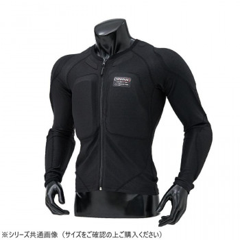 NANKAI ナンカイ POWER TECTOR PROTECT ジャケット SDW-4149 L ブラック 【北海道・沖縄・離島配送不可】