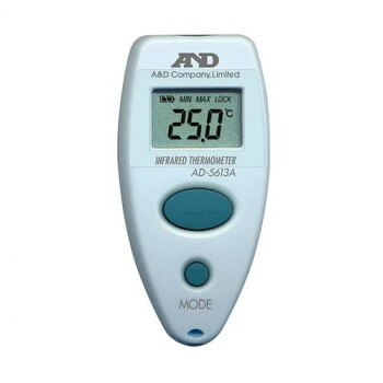 A＆D 放射温度計 ブルー オートパワーオフ機能 AD5613A 【北海道・沖縄・離島配送不可】