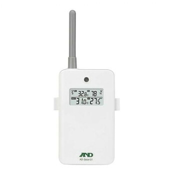 A＆D マルチチャンネルワイヤレス周囲の状況温湿度計 外の方センサユニット AD5664用 AD566401 【北海道・沖縄・離島送りとどける不可】