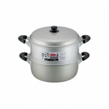 楽々小町 アルマイト加工二段蒸し器30cm RR-4070 1020794 【北海道・沖縄・離島配送不可】