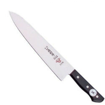 清水刃物 一角別作 赤牛 牛刀 日本製 240mm 24 A 【北海道・沖縄・離島配送不可】