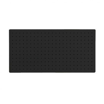 スチールパンチングボード 60×30cm マットブラック WJ-SB1BK 【北海道・沖縄・離島配送不可】