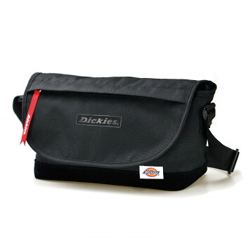Dickies ディッキーズ メッセンジャーバッグ ブラック 12-6690-10 【北海道・沖縄・離島配送不可】