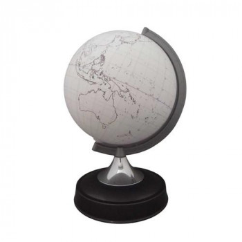 SHOWA GLOBES 地球儀 白地図タイプ 21cm 21-WPFR 【北海道・沖縄・離島配送不可】