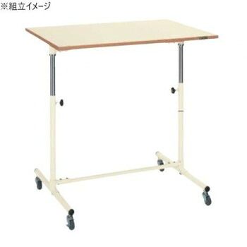 サカエ 軽量セルワーク作業台移動式 ポリエステル天板 900×600×700mm アイボリー塗装 CL-9060PI 【北海道・沖縄・離島配送不可】|フジックス