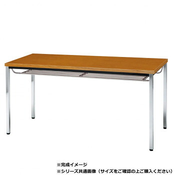 藤沢工業(TOKIO) ミーティングテーブル TDW-1260TK チーク 【北海道・沖縄・離島配送不可】|フジックス