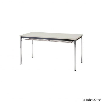 藤沢工業(TOKIO) ミーティングテーブル TDW-1575TK ニューグレー 【北海道・沖縄・離島配送不可】｜フジックス