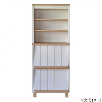 日本製組立家具 カントリー風 リビング収納 キャビネット ホワイト co-cr-1560dp-wh 【北海道・沖縄・離島配送不可】|フジックス