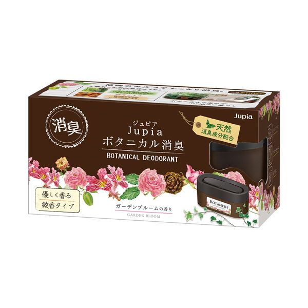 （まとめ） 晴香堂ボタニカル消臭ゲル ガーデンブルーム 300g 1個 〔×10セット〕 【北海道・沖縄・離島配送不可】