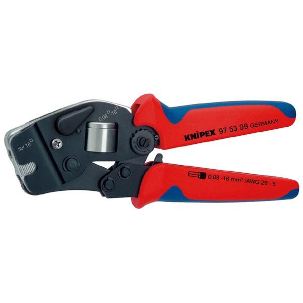 KNIPEX クニペックス ワイヤーエンドスリーブ圧着プライヤー コンフォート 全長190粍 9753-09 【北海道・沖縄・離島送りとどける不可】