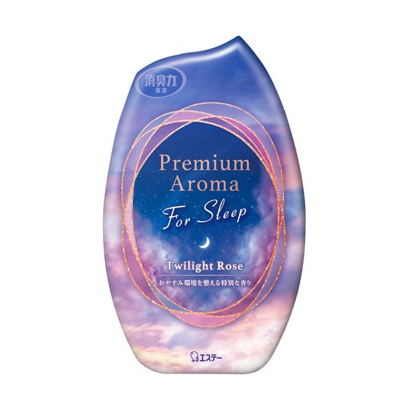 （まとめ） エステーお部屋の消臭力 Premium Aroma For Sleep トワイライトローズ 400mL 1個 〔×10セット〕 【北海道・沖縄・離島配送不可】