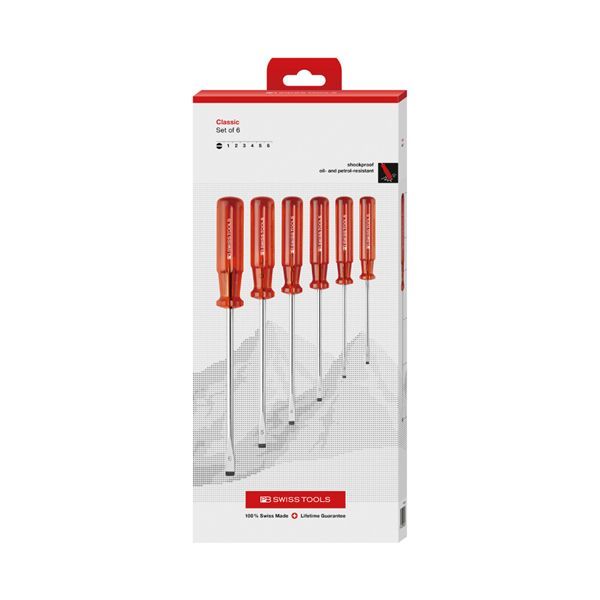 PB SWISS TOOLS ピービースイスツールズ 6本組 古典派音楽手持ち部分 さし引き１番ウッド書き割り 調査報告ボックス席入 1510.CBB 【北海道・沖縄・離島送りとどける不可】