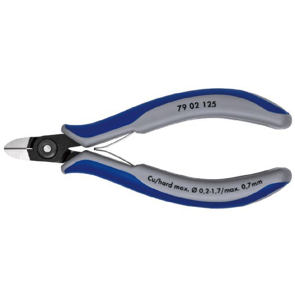 KNIPEX クニペックス エレクトロニクスニッパー 全長125mm コンフォート 7902-125 【北海道・沖縄・離島配送不可】