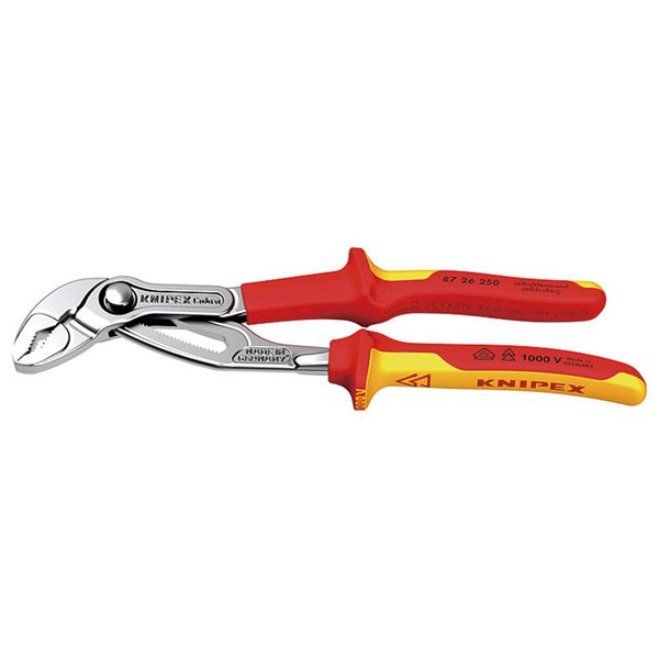 KNIPEX クニペックス 1000V不成立コブラ ウォーターポンププライヤー全長250粍 8726-250 物の具 物の具 DIY やり方物の具 【北海道・沖縄・離島送りとどける不可】