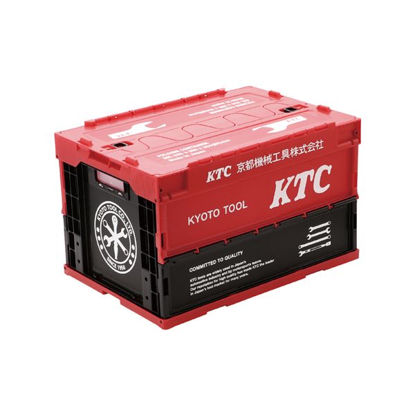 KTC 京都機械工具 折り畳み容れもの 50L 赤いこと YG-196 物の具 物の具 DIY やり方物の具 【北海道・沖縄・離島送りとどける不可】