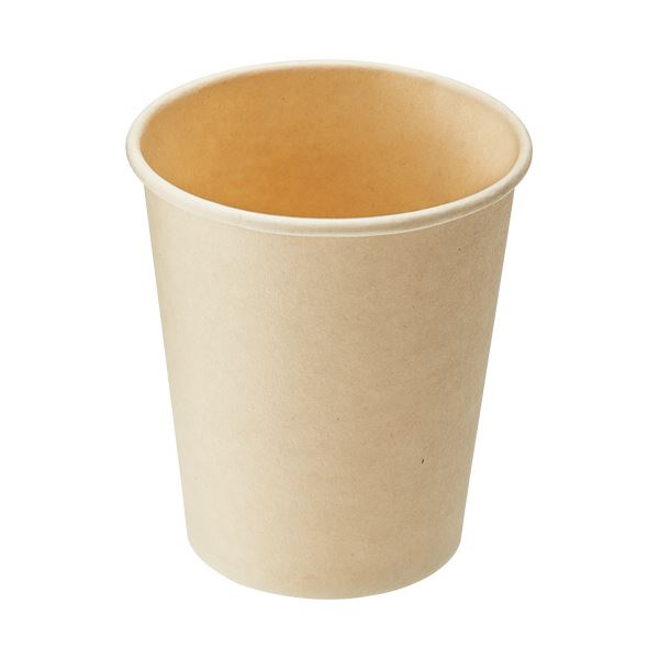 (まとめ）HEIKO バンブー紙コップ5オンス（165ml） #004770942 1パック（100個）〔×5セット〕