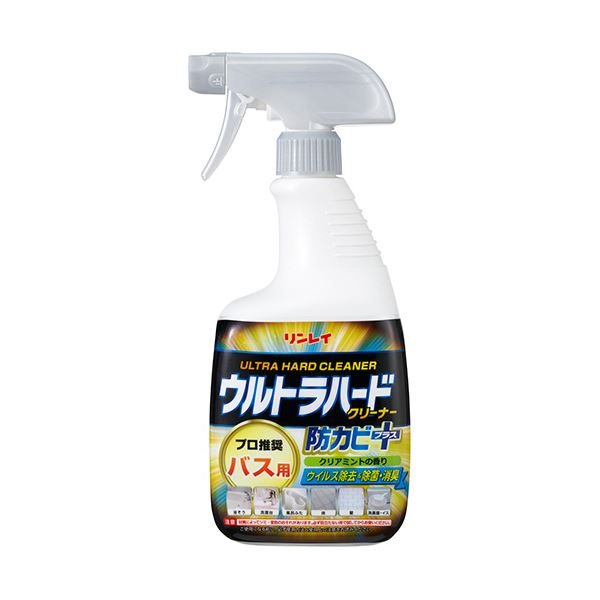（まとめ） リンレイウルトラハードクリーナー 2階建てバス用 防菌類つけ加える 700ml 1本 〔×3仕掛ける〕 【北海道・沖縄・離島送りとどける不可】