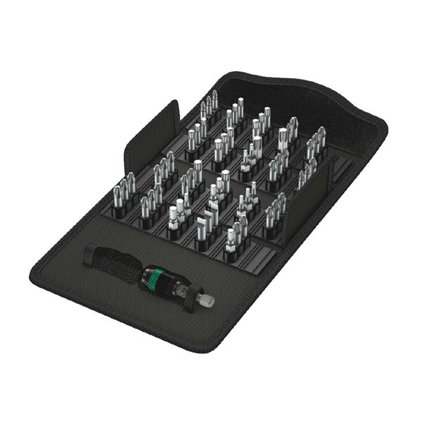 WERA ヴェラ 61点組 差込6.35粍 ビットセーフ書き割り 布製容れもの付 057122 物の具 物の具 DIY やり方物の具 御先棒 【北海道・沖縄・離島送りとどける不可】
