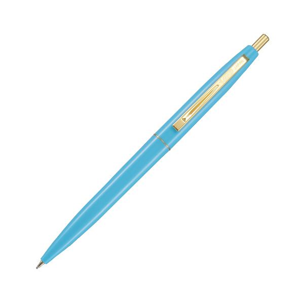 （まとめ） BIC油性ボールペン クリックゴールド 0.5mm 黒 （軸色 アイスブルー） CFCGIBL05BLKJ 1セット（12本） 〔×3セット〕 【北海道・沖縄・離島配送不可】