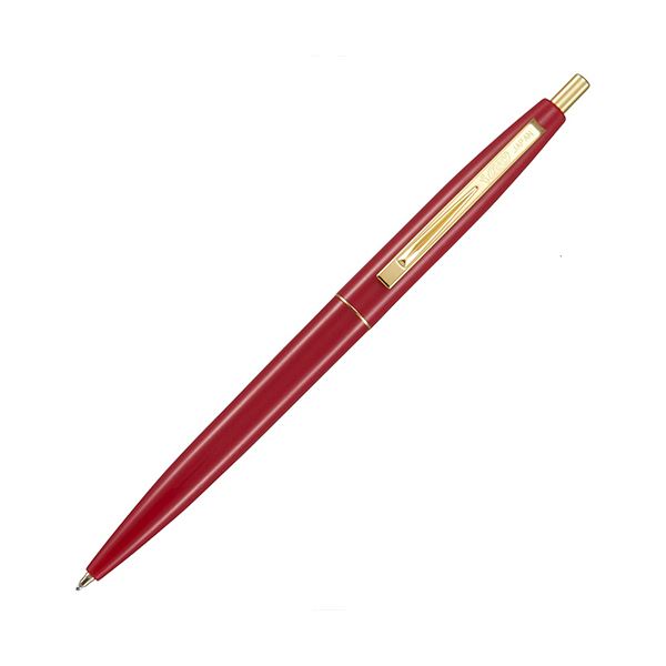 （まとめ） BIC油性ボールペン クリックゴールド 0.5mm 黒 （軸色 レッド） CFCGRED05BLKJ 1セット（12本） 〔×3セット〕 【北海道・沖縄・離島配送不可】