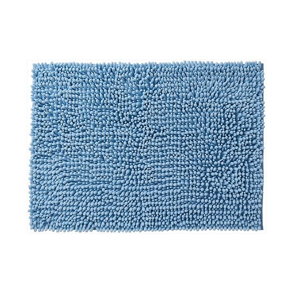 山崎産業 SUSU抗菌ストロングW バスマットEC L 約50×70cm ブルー 1枚 【北海道・沖縄・離島配送不可】