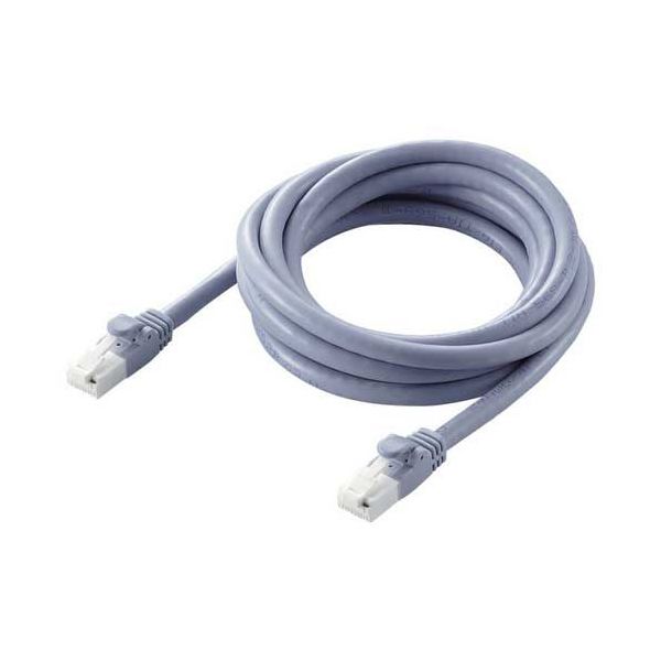 ローカルエリアネットワーク有線テレビCat6A RoHS 青碧 2m*5本 【北海道・沖縄・離島送りとどける不可】